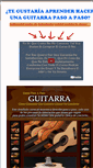 Mobile Screenshot of hacerunaguitarra.info
